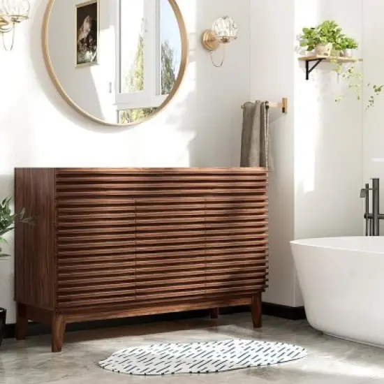 48.0 in. Freestanding Bath Vanity Cabinet without Top Assembly required image {5}