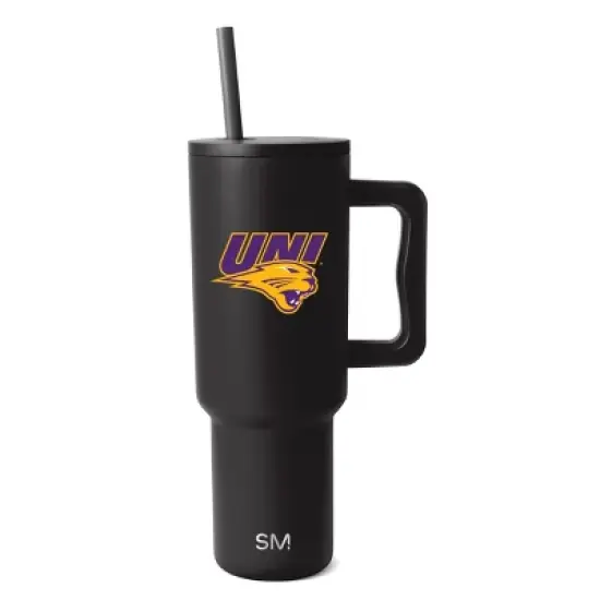 NCAA Northern Iowa Panthers Simple Modern Trek Tumbler - 40oz image {3}