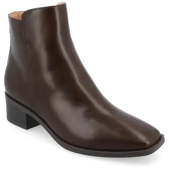 Journee Collection Medium and Wide Width Women's Tru Comfort Foam&trade; Cappri Booties image {9}