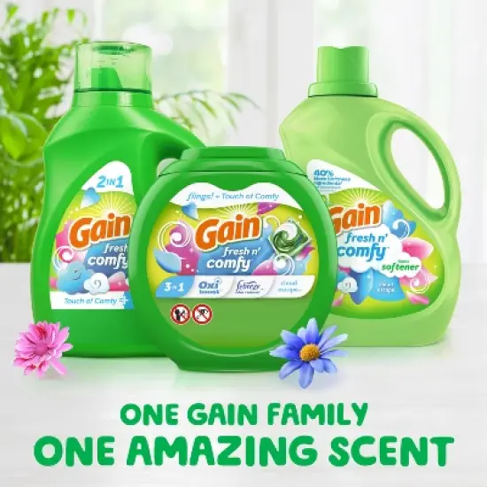 Gain Flings Laundry Detergent - Fresh & Comfy image {4}