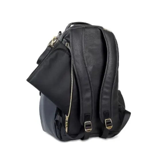 Itzy Ritzy Boss Backpack Diaper Bag - Jetsetter Black image {4}