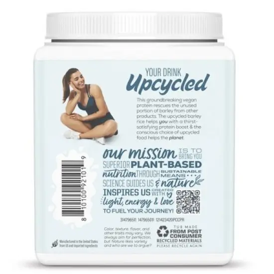 CLEAR Protein Refresh Protein Powder, Plant Based Protein Powder, Sunwarrior, Pineapple Coconut, 420g (30 servings) image {3}