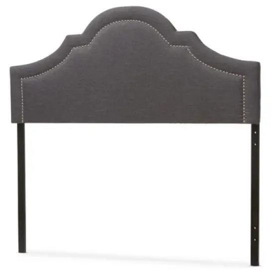 Rita Modern And Contemporary Fabric Upholstered Headboard - Baxton Studio image {1}