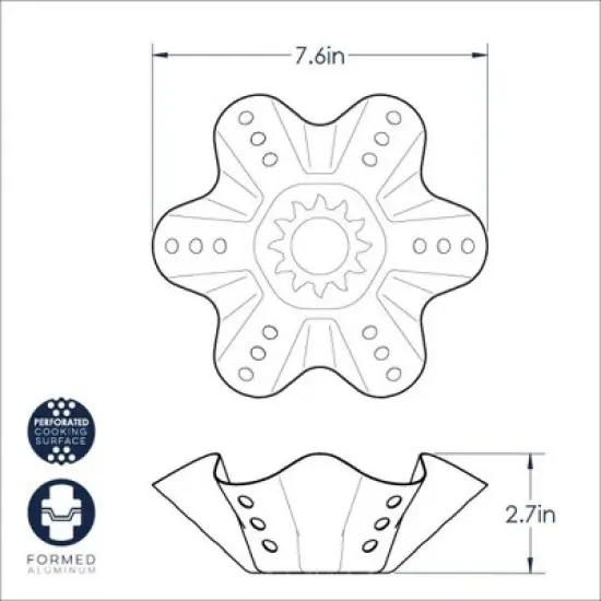 Nordic Ware Grilled Tortilla Bowl Maker image {3}