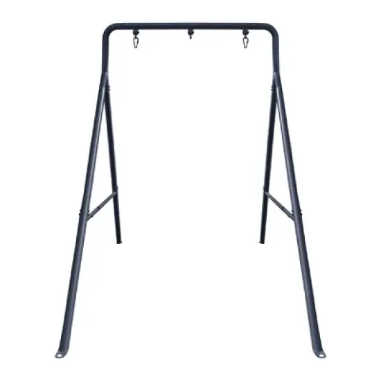 gobaplay Outdoor Single Swing Set with Support Bars for Tree Swing image {8}