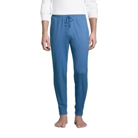 Lands' End Men's Knit Jersey Sleep Jogger image {4}