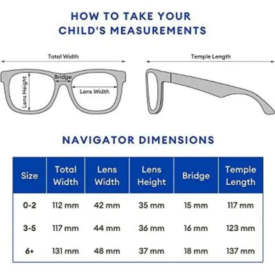 Babiators Original Children&rsquo;s Navigators UV Sunglasses Bendable Flexible Durable Shatterproof Baby Safe - Multiple Sizes image {3}