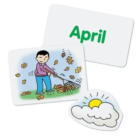 Learning Resources Calendar & Weather Pocket Chart image {2}