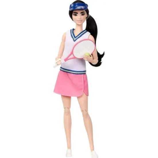 Barbie Career Tennis Player Doll with Racket and Ball image {2}