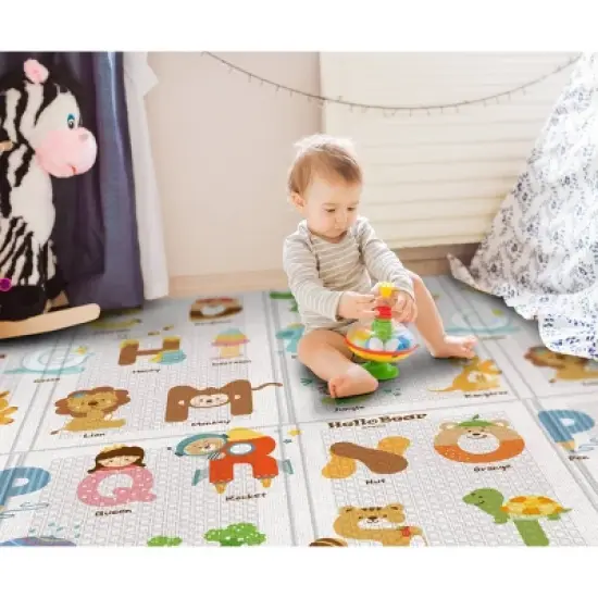 Parklon ABC Double-Sided Folding Play Mat image {3}