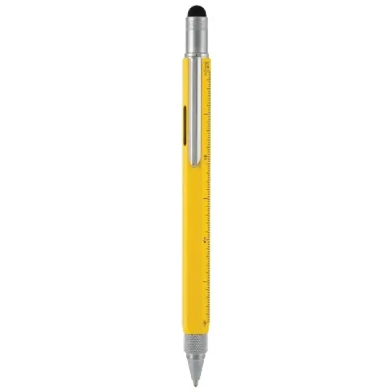 Monteverde One-Touch Stylus Tool Ballpoint Pen Yellow MV35212 image {1}