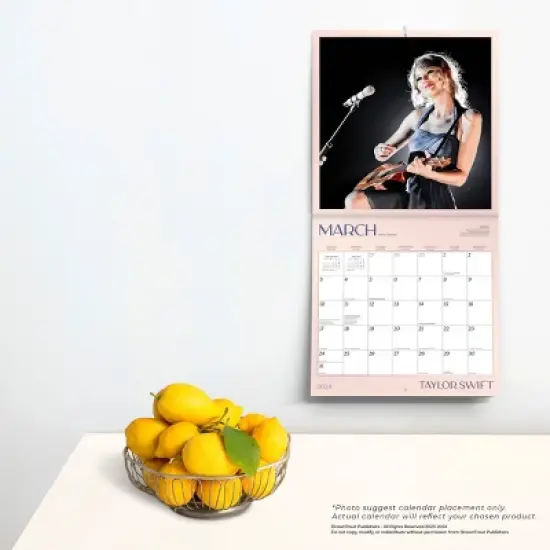 Browntrout 2024 Wall Calendar 12"x12" Taylor Swift image {3}