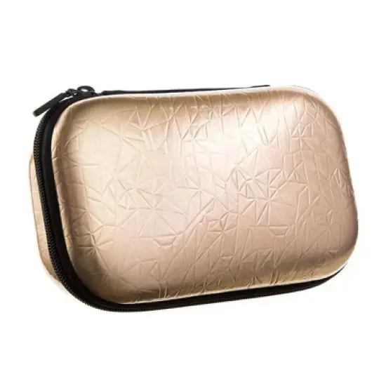 ZIPIT Metallic Pencil Box, Rose-Gold image {7}