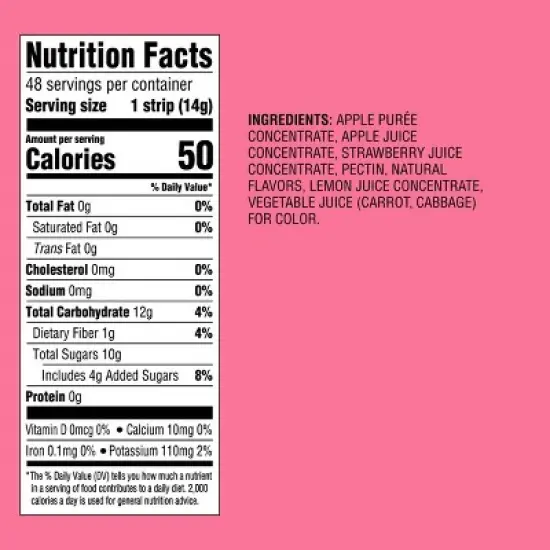 Halloween Strawberry Fruit Strips - 24oz/48ct - Good & Gather&trade; image {4}