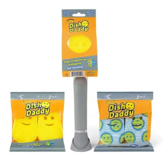 Scrub Daddy Dish Wand + Dish Wand Refills + Scour Head Refills - 2ct image {23}