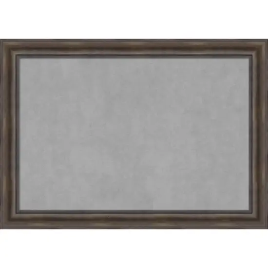 Amanti Art Rustic Pine Brown Framed Magnetic Board 41 x 29 in. image {8}