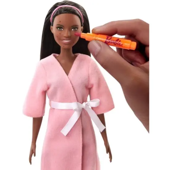 Barbie Face Mask Spa Day Playset image {2}