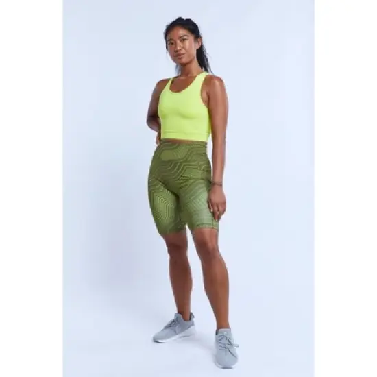 TomboyX Bike Shorts, High Waist 9" Workout Compression With Pockets For Women image {12}