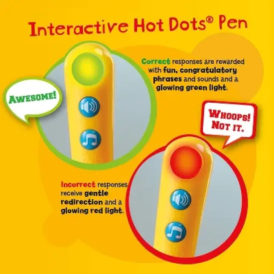 Educational Insights Hot Dots Jr Let's Master Grade 1 Reading with Talking Pen image {3}