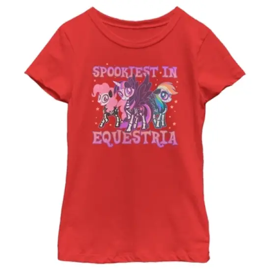 Girl's My Little Pony Halloween Trio Spookiest in Equestria T-Shirt image {5}