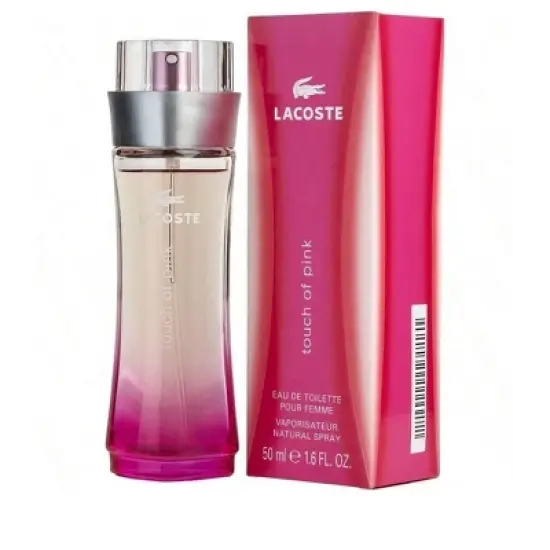 Touch Of Pink By Lacoste Women Edt Spray 1.6 Oz image {1}