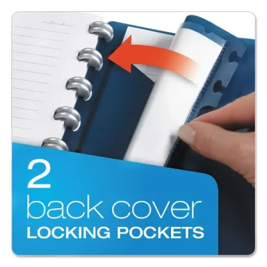 Ampad Versa Crossover Notebook Legal/Wide 24 lb 11 x 8 1/2 Navy 60 Sheets 2/Pack 25634 image {4}