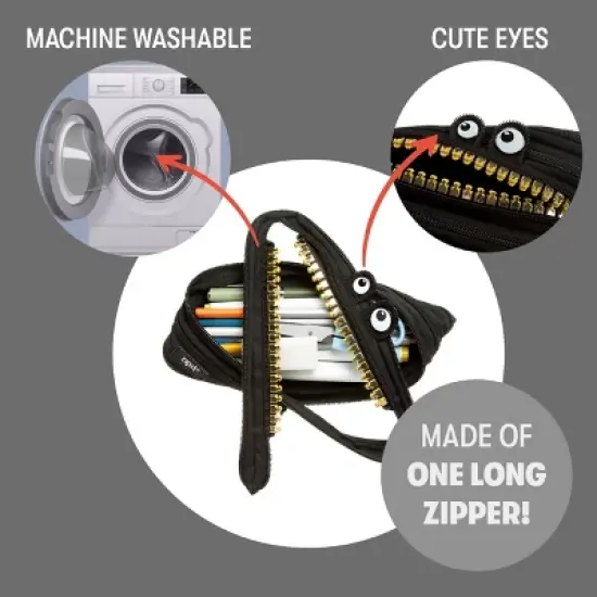 ZIPIT Grillz Pencil Case, Pencil Pouch for Kids image {2}