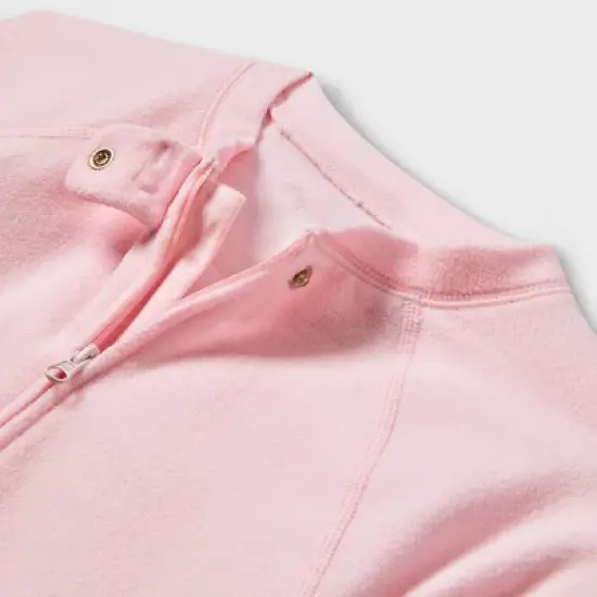 Kids' Adaptive Abdominal Access + Insulin Pocket Fleece Pajama Jumpsuit - Cat & Jack&trade; image {2}