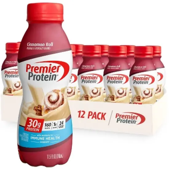 Premier Protein Nutritional Shake - Cinnamon Roll image {8}