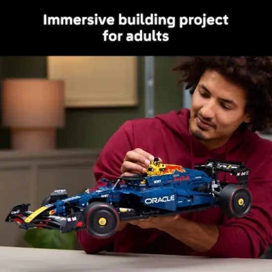 LEGO Technic Oracle Red Bull Racing RB20 F1 Car Model Kit for Adults 42206 image {2}