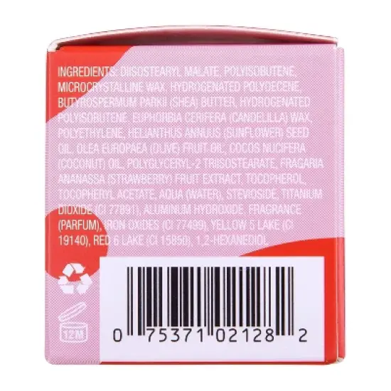 Tree Hut Strawberry Overnight Lip Mask - 0.6oz image {1}