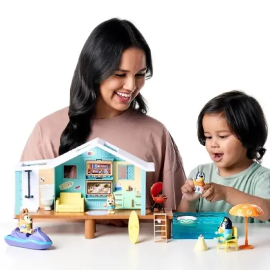 Bluey's Ultimate Beach Cabin Playset image {11}