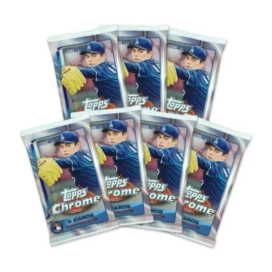 2025 Topps MLB Chrome Baseball Trading Card Mega Box image {2}