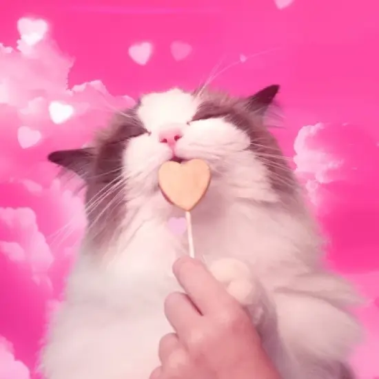 Bonkers Purrpops Chicky Licks Chicken Flavor Lollipop Freeze-Dried Cat Treats - 0.2oz/4ct image {8}