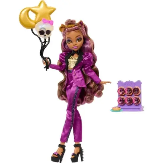 Monster High Clawdeen Wolf Fashion Doll in Monster Ball Party Fashion with Accessories image {3}