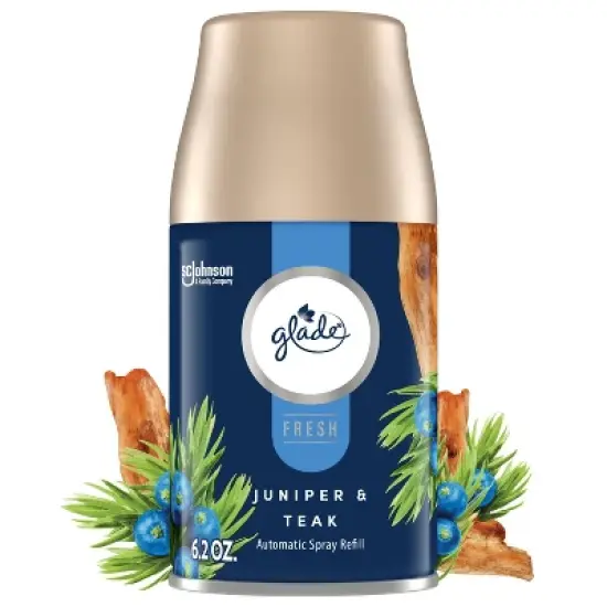 Glade Automatic Spray Air Freshener Refill - Juniper & Teak - 6.2oz image {14}