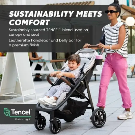 Baby Jogger City Mini Air Lightweight Stroller - Frosted Ivory image {2}