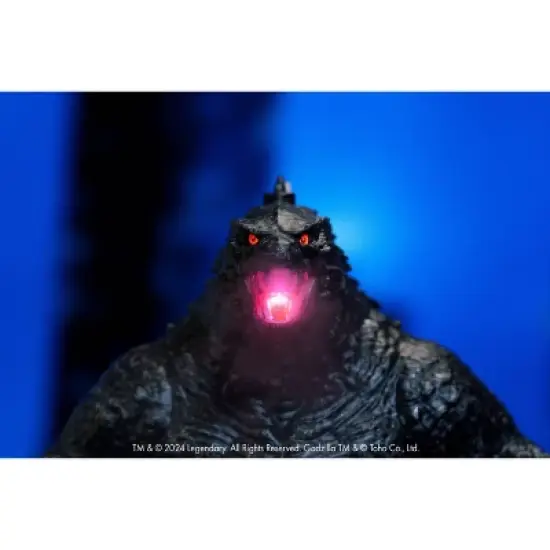 Jada Godzilla x Kong: The New Empire Heat-Ray Breath Godzilla RC, Plastic Remote Control Vehicle, Battery Powered image {13}