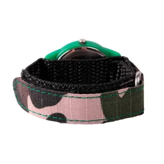 Boys' Marvel Emoji Hulk Fist Plastic Time Teacher Watch - Black image {2}