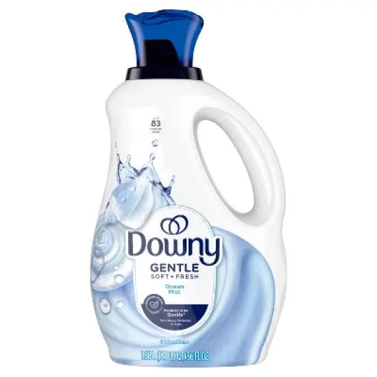 Downy Ocean Mist Liquid Fabric Softener - 56oz image {1}