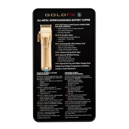 BaBylissPRO FXONE GOLDFX Clipper image {3}