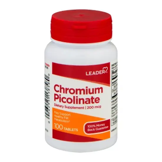 Leader Chromium Picolinate 100 ea image {8}