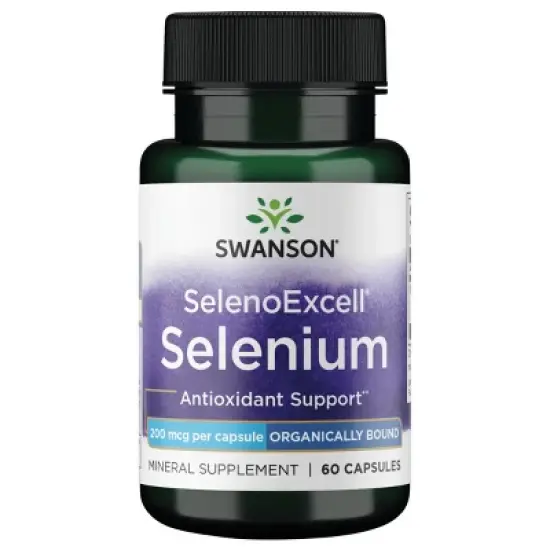 Swanson Mineral Supplements Selenoexcell Selenium 200 mcg 60 Caps image {4}