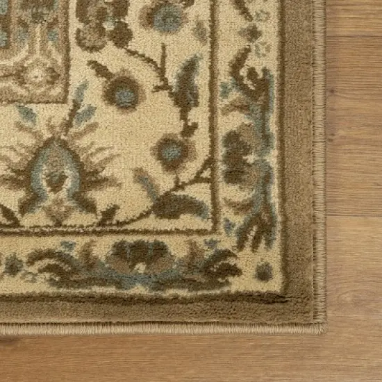 Traditional Ornamental Floral Formal Indoor Area Rug or Runner by Blue Nile Mills image {6}
