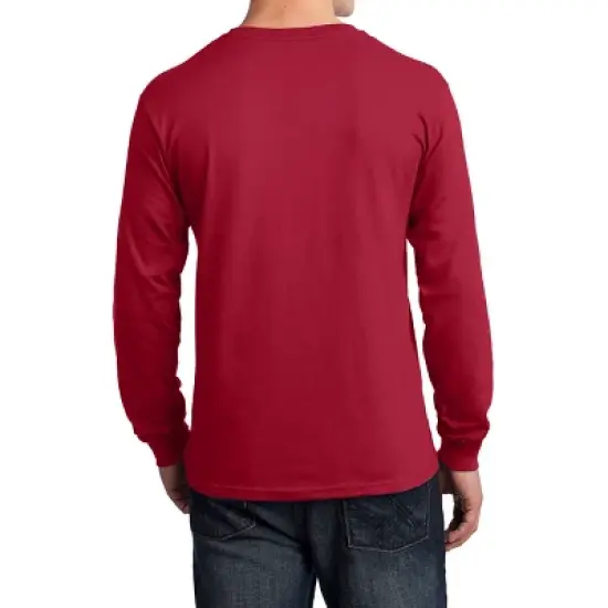 Mafoose Men's Long Sleeve Core Cotton Tee image {9}