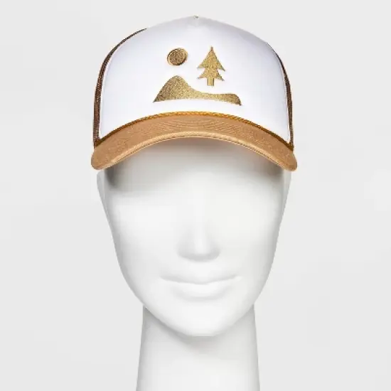 Concept One Scenic Trucker Hat &ndash; Khaki image {1}