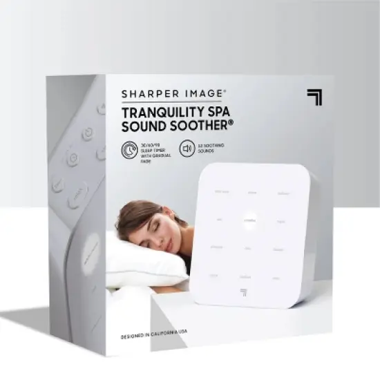 Sharper Image Sleep Therapy Soother USB Sound Machine image {5}