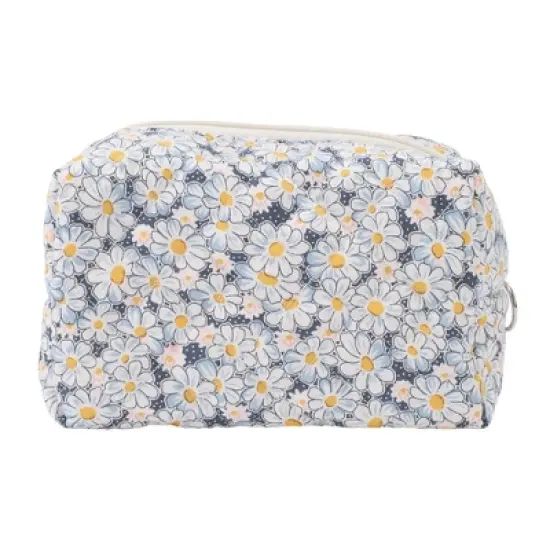 Unique Bargains Women Portable Flower Cosmetic Bag 1 Pc image {3}