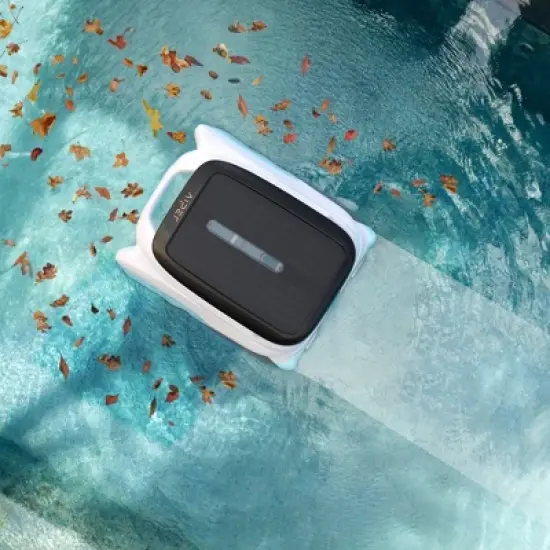 Aiper Surfer M1 Solar Powered Automatic Robotic Pool Skimmer Cleaner - White image {4}