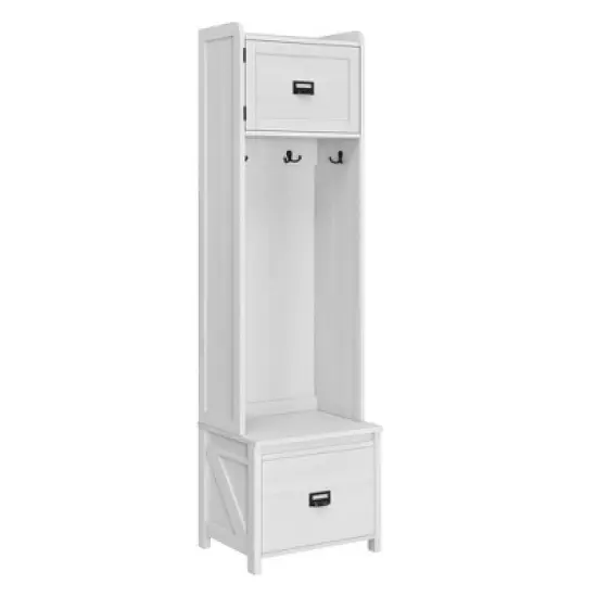 Brookside Entryway Hall Tree with Storage Bench - Room & Joy image {12}